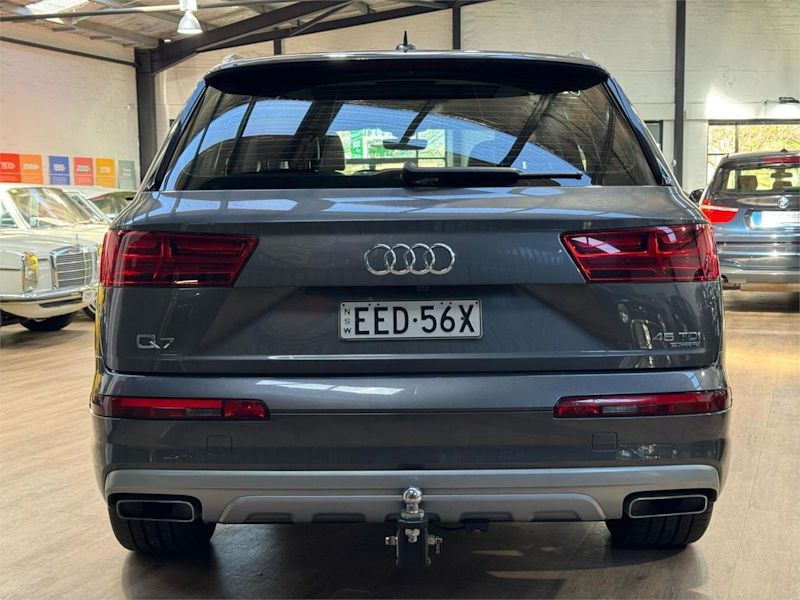 2019 Audi Q7 4M MY19 45 TDI Tiptronic Quattro Samurai Grey - Metallic 8 Speed Sports Automatic Wagon62935682281090112