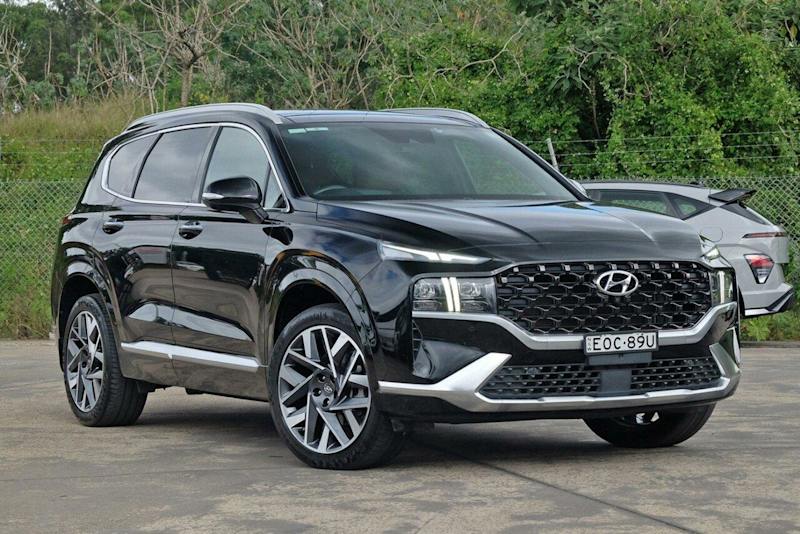 2021 Hyundai Santa Fe Tm.v3 MY21 Highlander Black 8 Speed Sports Automatic Wagon62933708072195110