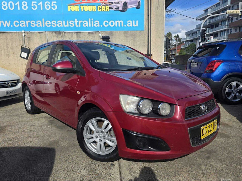 2013 Holden Barina TM MY13 CD Red 6 Speed Automatic Hatchback62882727813122113