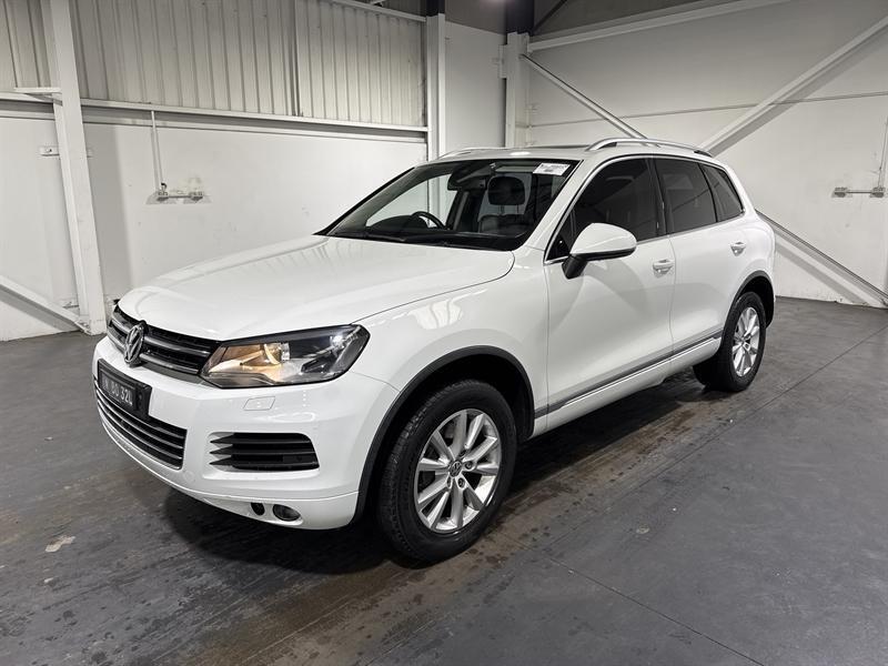 2012 Volkswagen Touareg 7P MY12 V6 TDI White 8 Speed Automatic Wagon62933707804930111