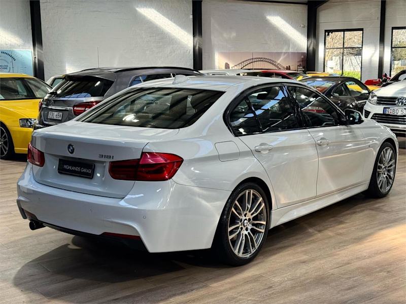 2015 BMW 3 Series F30 LCI 318i M Sport Alpine White 8 Speed Sports Automatic Sedan62935682683266111