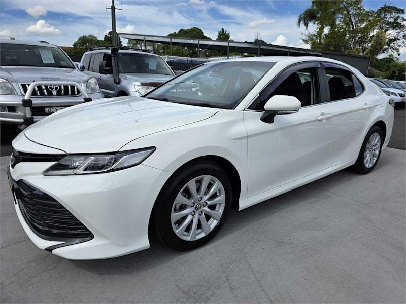 2018 Toyota Camry ASV70R Ascent White 6 Speed Sports Automatic Sedan62934703071235112