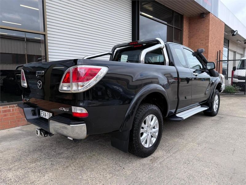 2012 Mazda BT-50 XTR (4x4) Black 6 Speed Manual Freestyle Utility62935683684994114