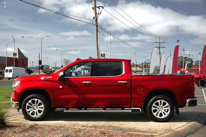 2024 Chevrolet Silverado T1 MY24 1500 LTZ Premium Pickup Crew Cab W/Tech Pack Radiant Red 10 Speed62933713865475114