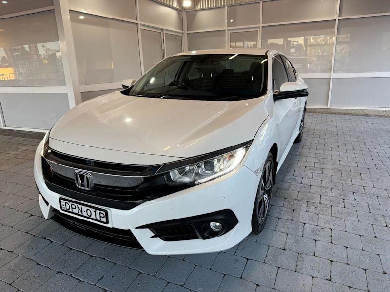 2016 Honda Civic 10th Gen VTi-L White Orchid 1 Speed Automatic Sedan62936661872259110