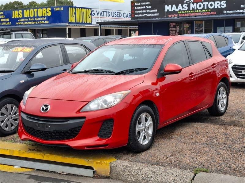 2012 Mazda 3 BL 11 Upgrade Neo Red 5 Speed Automatic Hatchback62936662510337112