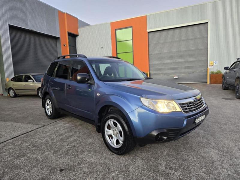2010 Subaru Forester S3 MY10 X AWD Blue 5 Speed Manual Wagon62882773628803110
