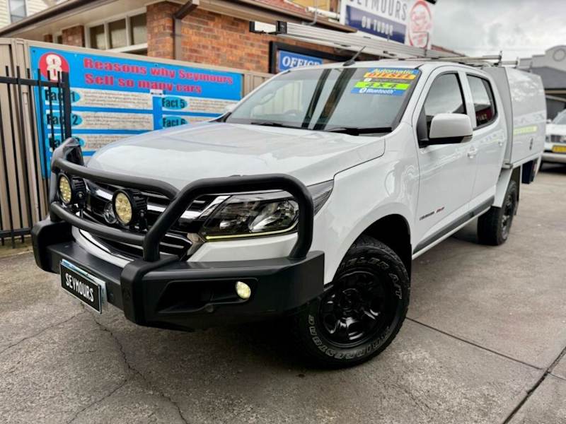 2018 Holden Colorado LS (4x4) RG MY19 White 6 Speed Automatic Crew C/Chas62882734394882114