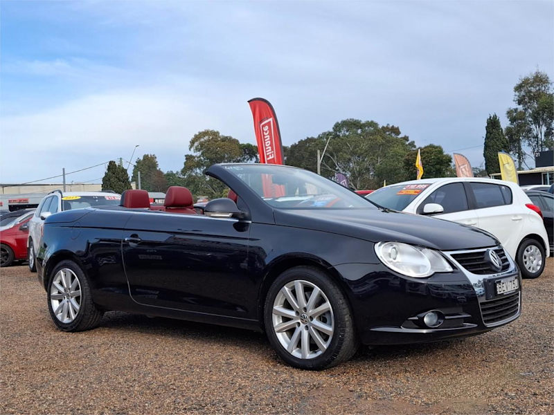 2007 Volkswagen EOS 1F MY08 FSI DSG Black 6 Speed Sports Automatic Dual Clutch Convertible62934705173507111