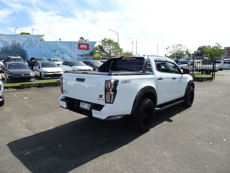 2021 Isuzu D-MAX RG MY21 X-TERRAIN Crew Cab White 6 Speed Sports Automatic Utility62936662966401113