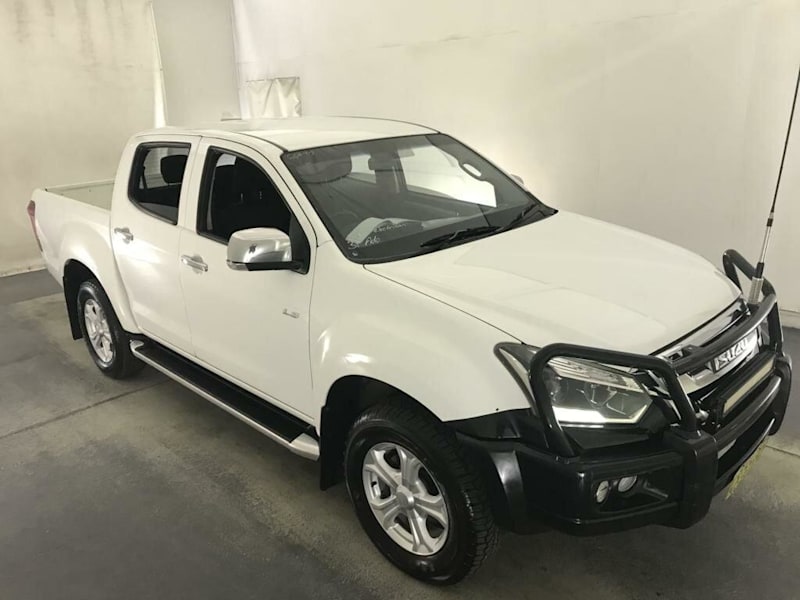 2018 Isuzu D-MAX MY18 LS-U Crew Cab 4x2 High Ride White 6 Speed Sports Automatic Utility62933712499715111