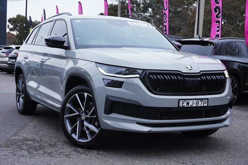 2022 Skoda Kodiaq NS MY22 Sportline DSG Steel Grey 7 Speed Sports Automatic Dual Clutch Wagon62935688312195111