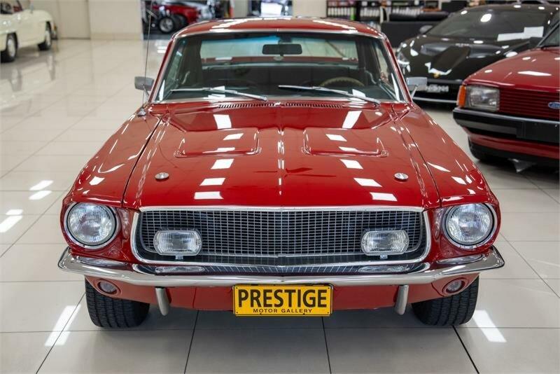 1968 Ford Mustang Candy Apple Red 3 Speed Automatic Hardtop62936663202049111