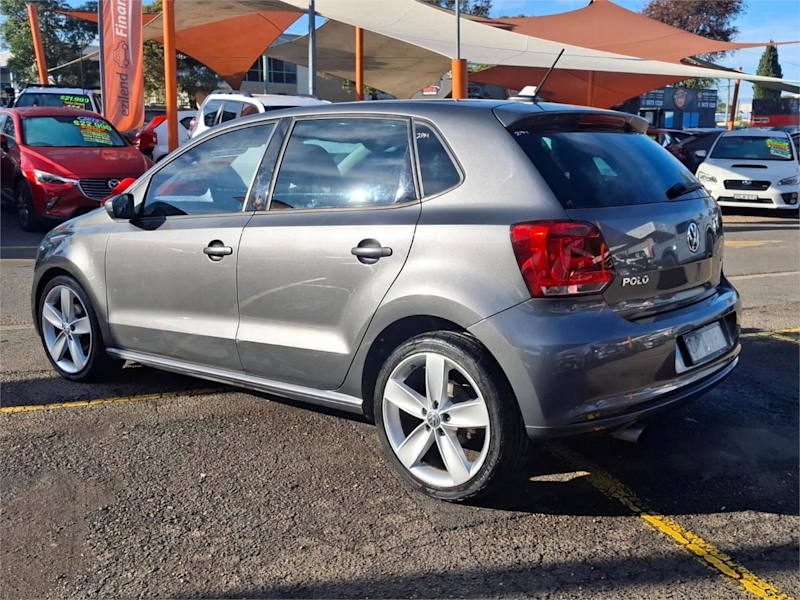 2013 Volkswagen Polo 6R MY13.5 77TSI DSG Comfortline Grey 7 Speed Sports Automatic Dual Clutch62882730602499114