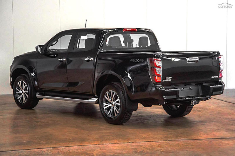 2025 Isuzu D-MAX RG MY24 LS-U Crew Cab Black 6 Speed Sports Automatic Utility62882737200003113