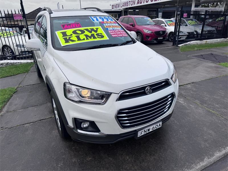 2017 Holden Captiva CG MY17 Active 7 Seater White 6 Speed Automatic Wagon62933705718017113