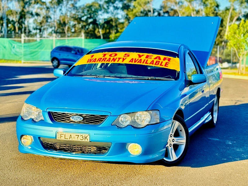 2005 Ford Falcon BA MkII XR6T Blue 4 Speed Auto Seq Sportshift Utility62882729848451110