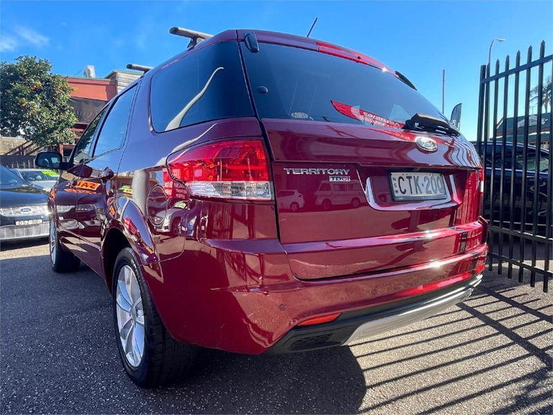 2014 Ford Territory SZ TS (RWD) Red 6 Speed Automatic Wagon62935692225665113