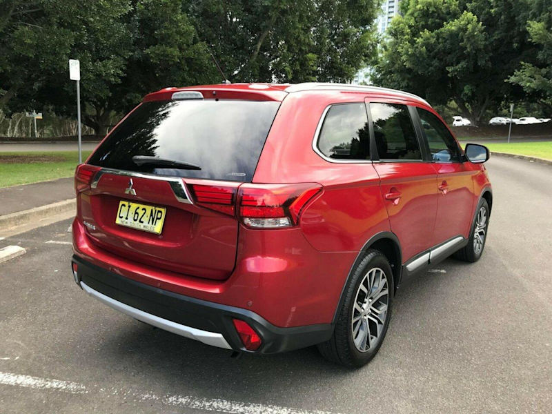 2016 Mitsubishi Outlander ZK MY16 LS (4x4) Red Metallic Continuous Variable Wagon62882726771459114
