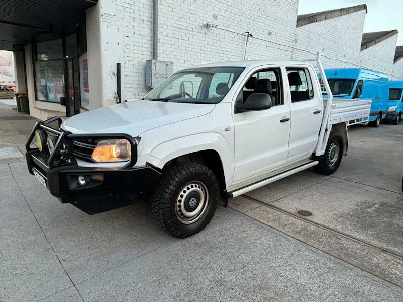 2012 Volkswagen Amarok 2H MY12 TDI400 (4x4) White 6 Speed Manual Dual Cab Utility62934698110467113