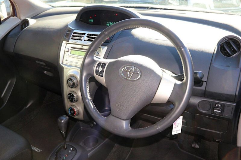 2008 Toyota Yaris NCP91R YRS Caribbean Blue 4 Speed Automatic Hatchback62934705356801114