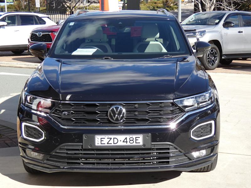2022 Volkswagen T-ROC D1 MY22 140TSI R-Line Black 7 Speed Auto D/SH T/Tron Spt Wagon62936656176642113