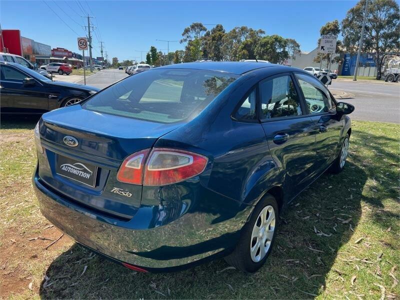 2010 Ford Fiesta WT LX Blue 6 Speed Automatic Sedan62937623525634112