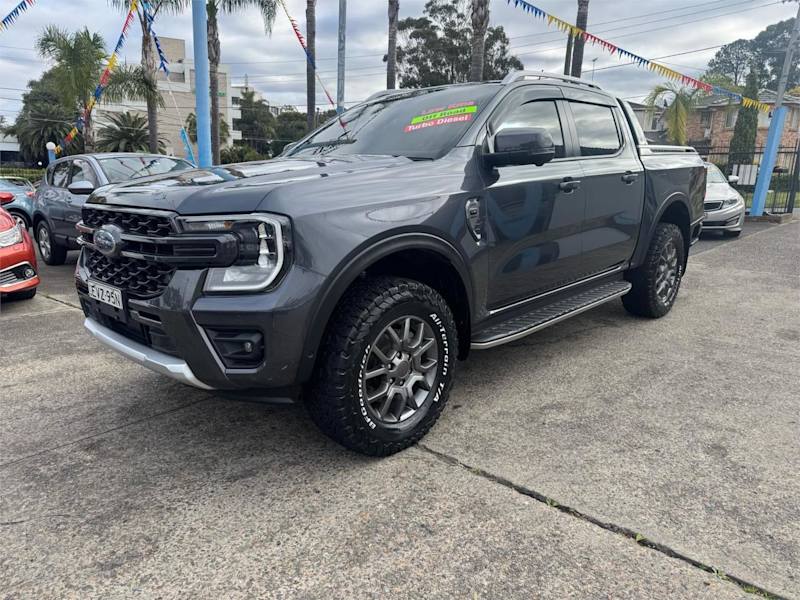 2022 Ford Ranger PY 2022MY Wildtrak FullTime 4WD DR Grey 10 Speed Sports Automatic Dual Cab629347011028491116