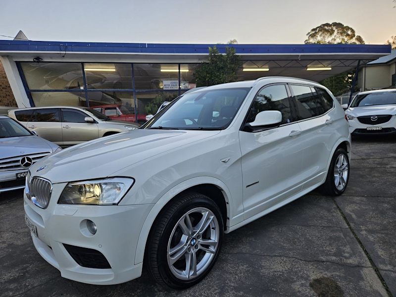2012 BMW X3 F25 xDrive 30D White 8 Speed Automatic Wagon62934708011905112