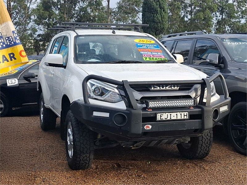 2020 Isuzu MU-X MY19 LS-M Rev-Tronic White 6 Speed Sports Automatic Wagon62935688110466110