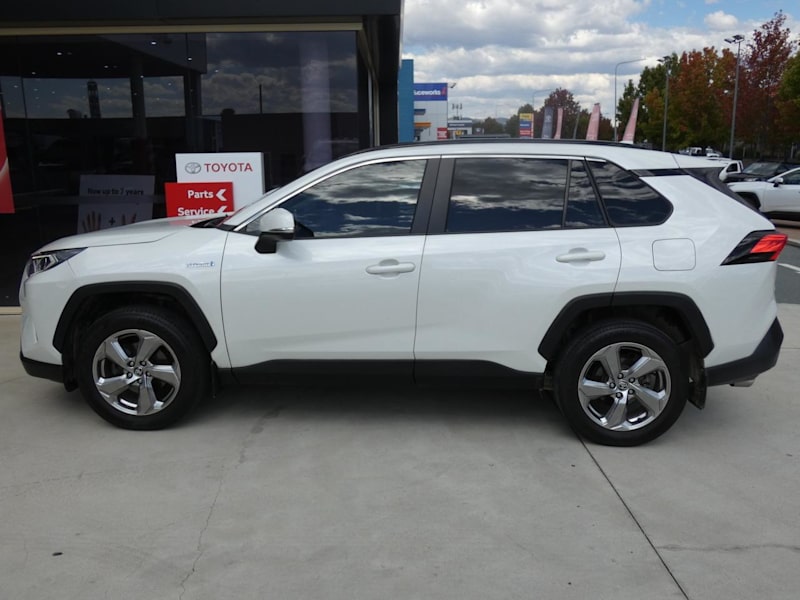 2021 Toyota RAV4 Axah54R GXL (AWD) Crystal Pearl Continuous Variable Wagon62938582363011112