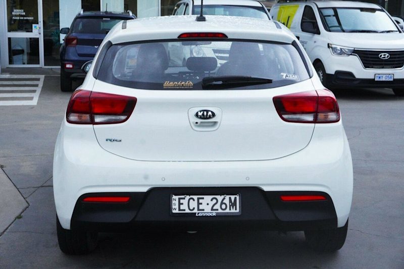 2019 Kia Rio YB MY19 S White 4 Speed Sports Automatic Hatchback62935684841345114