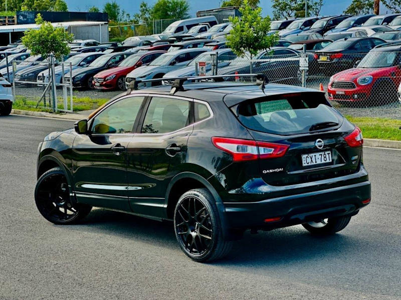 2014 Nissan Qashqai J11 ST Black Continuous Variable Wagon62886406676483113