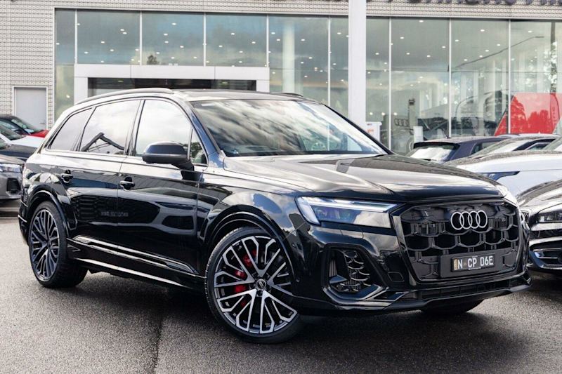 2024 Audi SQ7 4M MY24 TFSI Tiptronic Quattro Black 8 Speed Sports Automatic Wagon629337141102091112