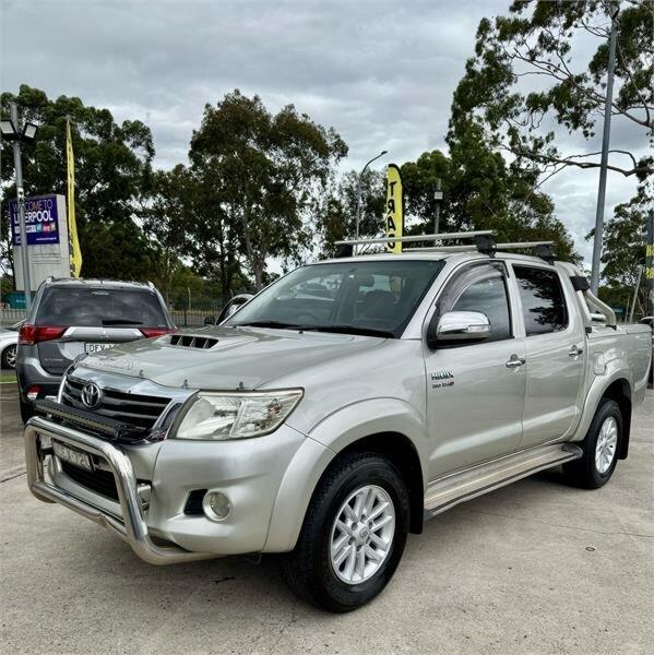 2012 Toyota Hilux KUN26R MY12 SR5 (4x4) Silver, Chrome 4 Speed Automatic Dual Cab Pick-up62882738180353111