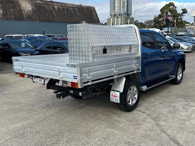 2019 Mitsubishi Triton MR MY20 GLX+ Double Cab Blue 6 Speed Sports Automatic Utility62934706558082113