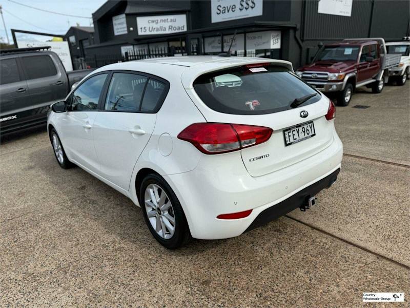 2016 Kia Cerato YD MY16 S Premium White 6 Speed Automatic Hatchback62935688210434114