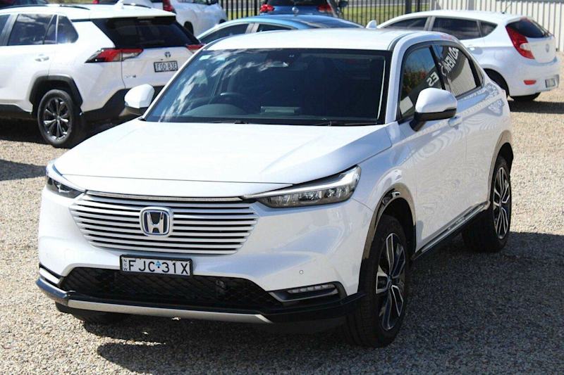2023 Honda HR-V MY22 e:HEV L White 1 Speed Constant Variable Wagon Hybrid62937622932099112