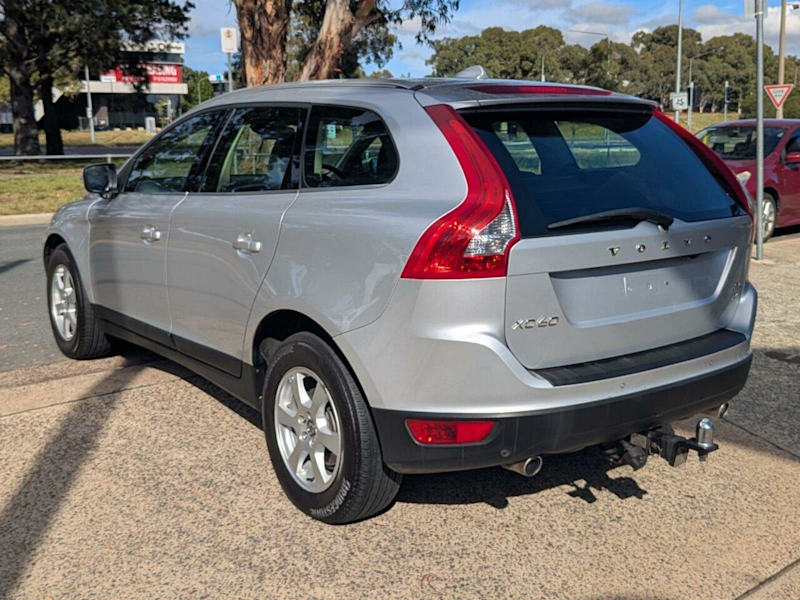 2012 Volvo XC60 DZ MY12 D5 Teknik Silver, Chrome 6 Speed Automatic Geartronic Wagon62935681914499114