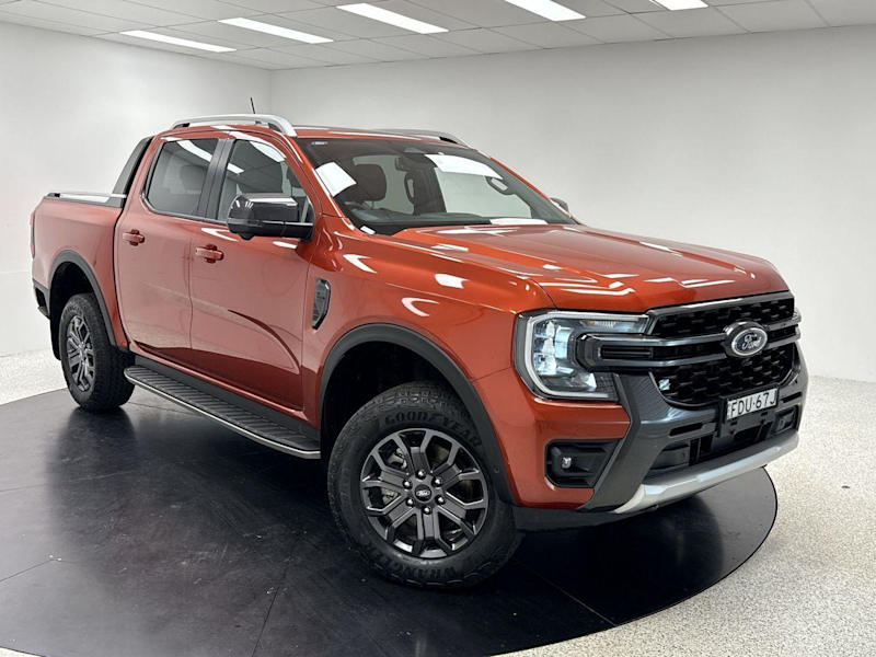 2023 Ford Ranger PY 2023.50MY Wildtrak Orange 10 Speed Sports Automatic Dual Cab62934706397569110