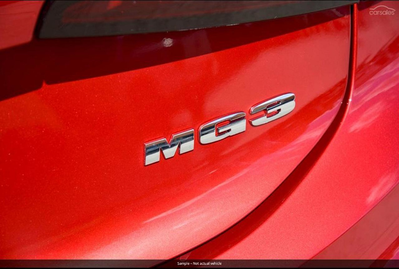 2024 MG MG3 ZP22 MY25 Excite Red 8 Speed Constant Variable Hatchback62882764612098112