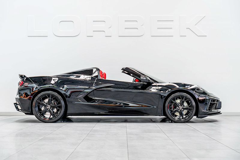 2022 Chevrolet Corvette C8 MY23 Stingray 3LT Black 8 Speed Automatic Convertible63437622681346111