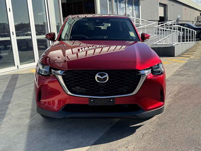 2025 Mazda CX-60 KH0HB P50e Skyactiv-Drive i-ACTIV AWD Evolve Soul Red Crystal 8 Speed62882734295297111
