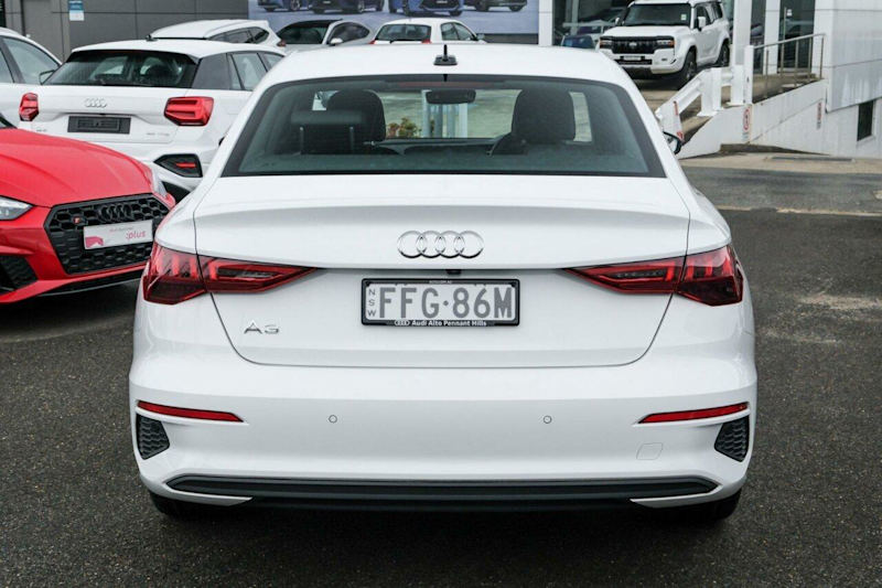 2024 Audi A3 8Y GY MY24 35 TFSI S Tronic White 7 Speed Sports Automatic Dual Clutch Sedan62937626109314114