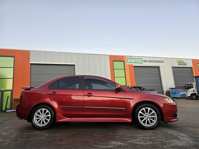 2012 Mitsubishi Lancer CJ MY12 ES Red 6 Speed Constant Variable Sedan62882739095425111