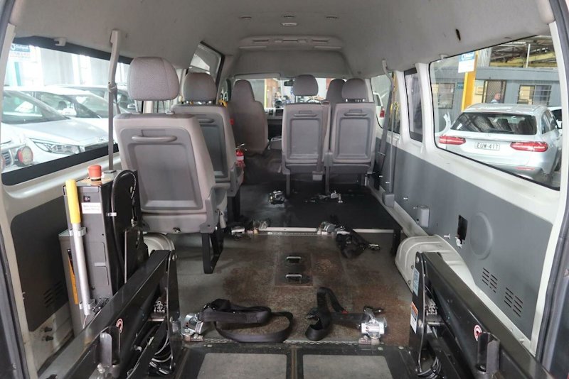 2008 Toyota HiAce TRH223R MY08 Commuter High Roof Super LWB White 4 Speed Automatic Bus62935688064130112