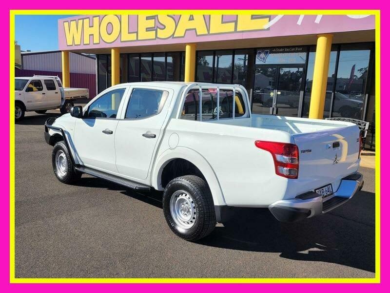 2018 Mitsubishi Triton MQ MY18 GLX (4x4) White 6 Speed Manual Dual Cab Chassis62935680647042112