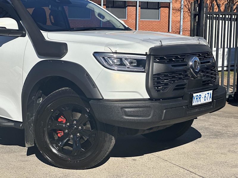 2024 GWM Ute Cannon-XSR (4x4) White 8 Speed Automatic Dual Cab Utility62937622974721111