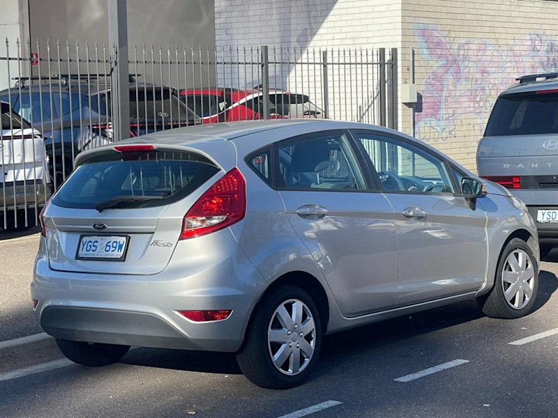 2010 Ford Fiesta WS CL Silver 4 Speed Automatic Hatchback62936659980035113