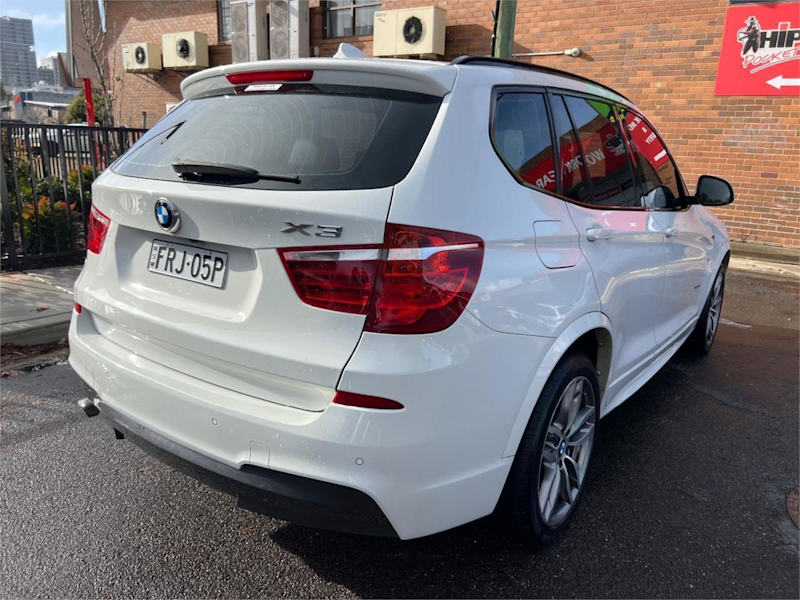 2016 BMW X3 F25 LCI xDrive20i Steptronic White 8 Speed Automatic Wagon62935681133955112